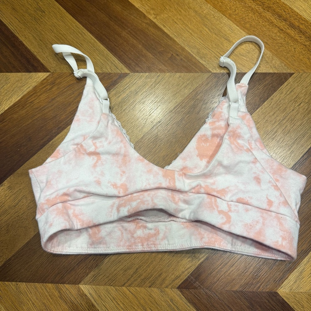 Pact Peach Tie-Dye Bralette organic cotton - Picture 3 of 5